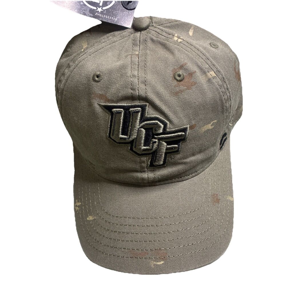 UCF OHT Salute To Service Military Stripe Hat Adjustable Cap Adult NWT